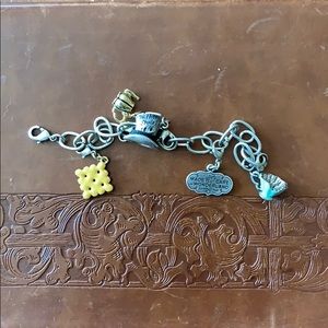 Alice in Wonderland Charm Bracelet